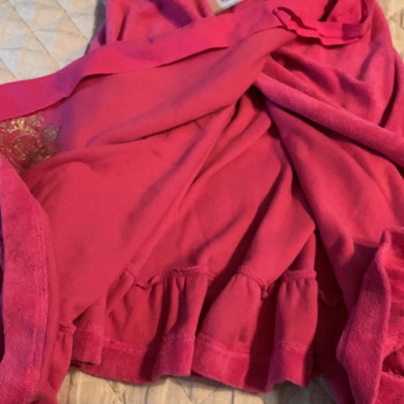 Juicy Couture S pink terry cloth spa wrap, Anacapri, S, NWT - Picture 6 of 7